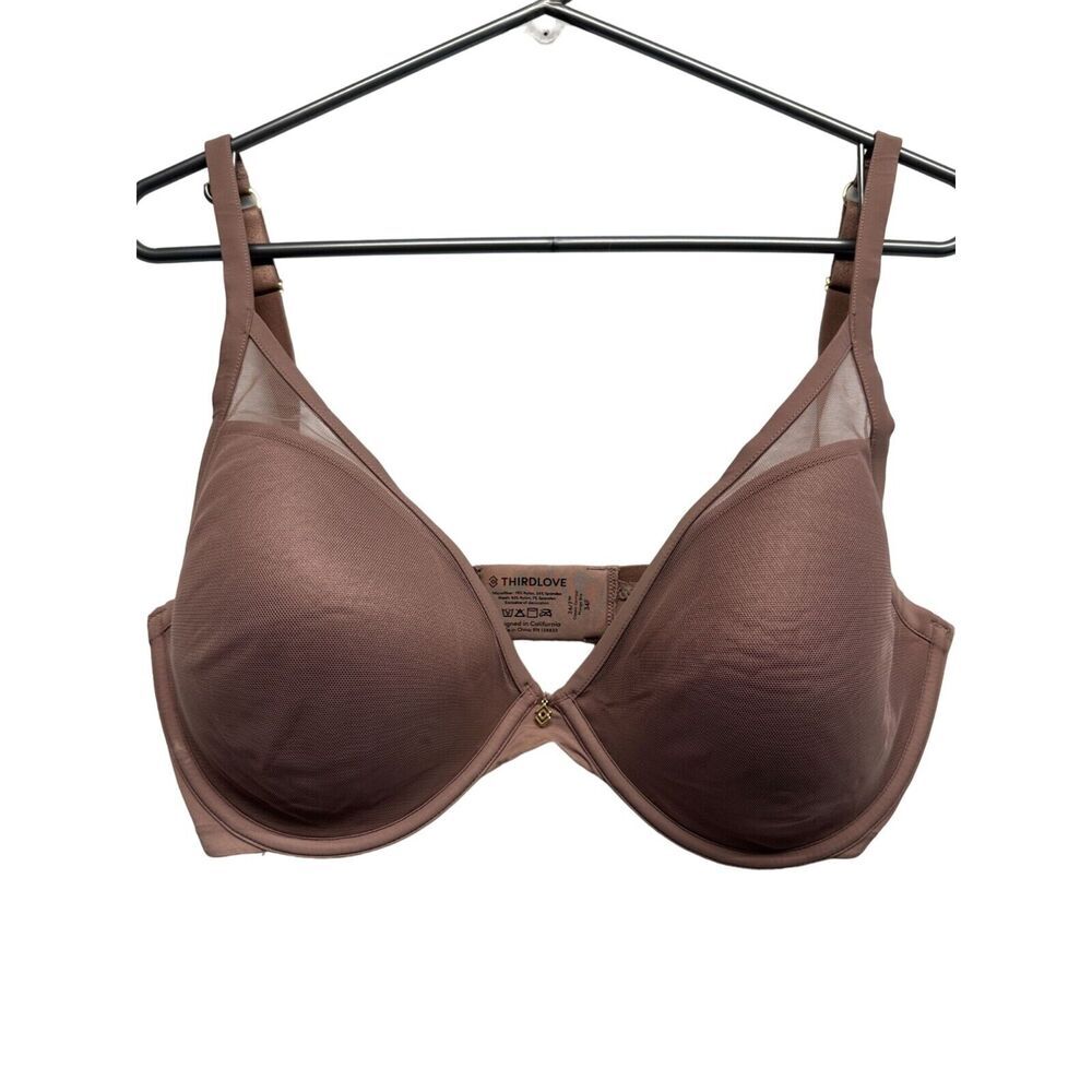 ThirdLove Mocha Bra Women Size‎ 34F EUC
